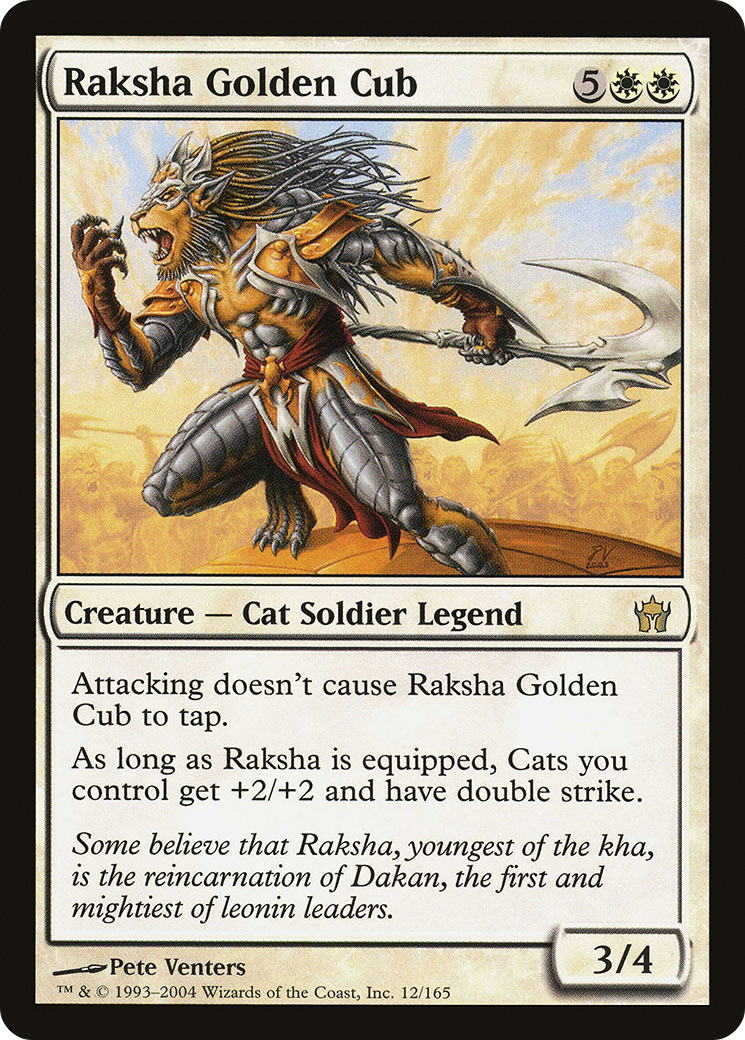 Raksha Golden Cub (5DN-012) - Cinquième Aube