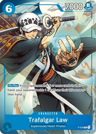 Trafalgar Law (Pack Tournoi Vol. 1) (P-009) - Cartes promotionnelles One Piece