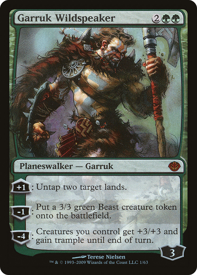 Garruk Wildspeaker (DDD-001) - Decks de duel : Garruk contre Liliana Foil