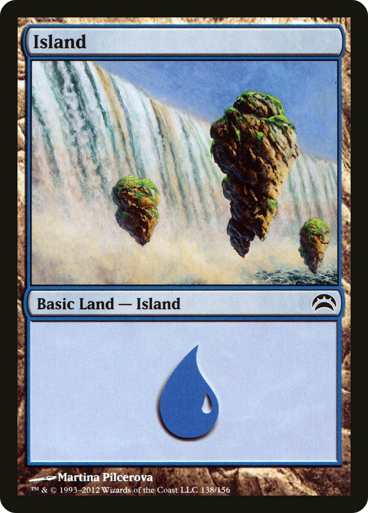 Island (138) (PC2-138) - Planechase 2012 Foil