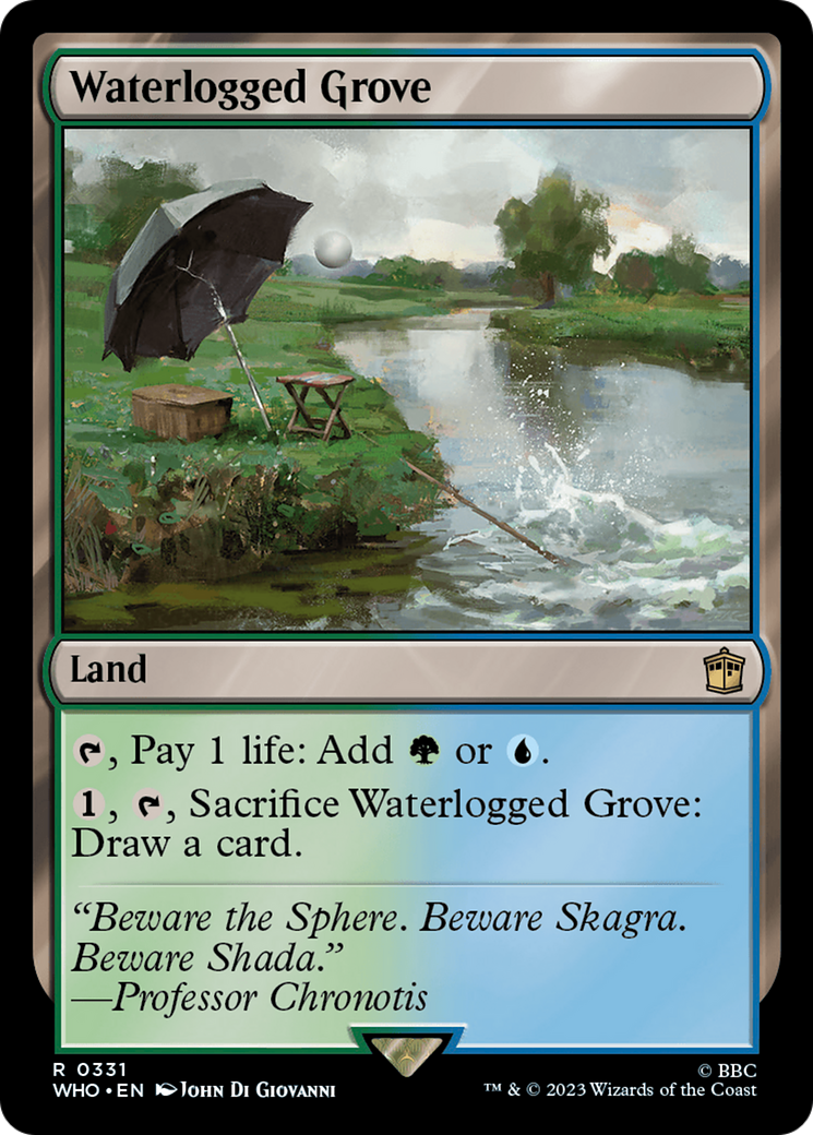 Waterlogged Grove (WHO-331) - Doctor Who