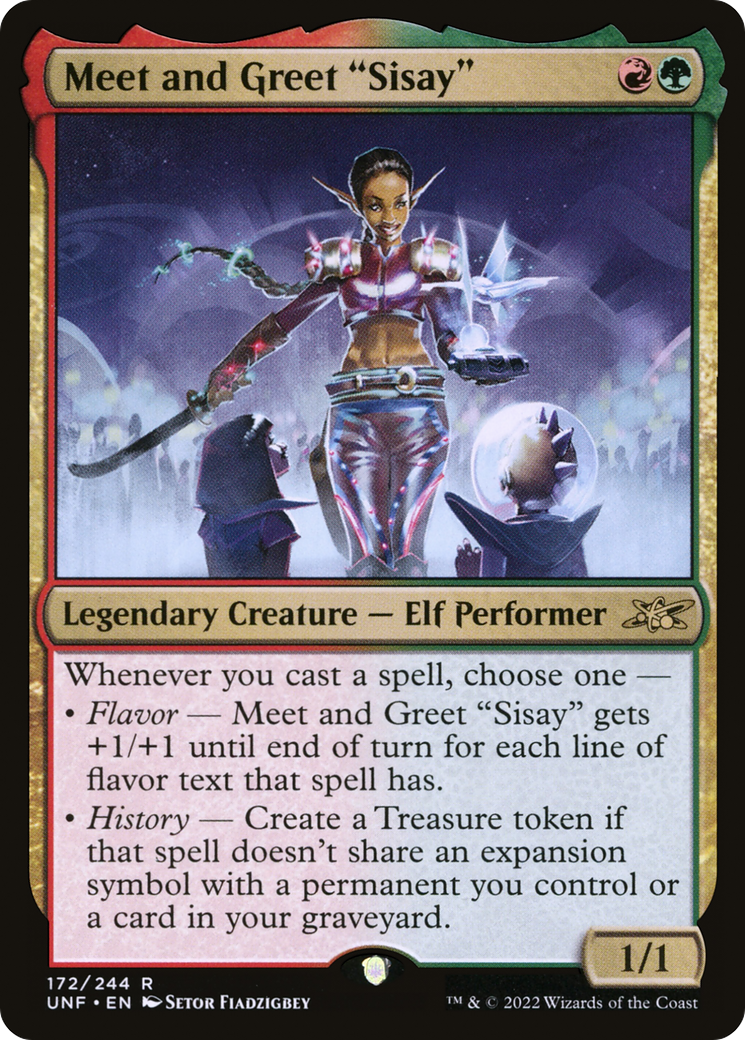 Rencontrez « Sisay » (UNF-172) - Unfinity