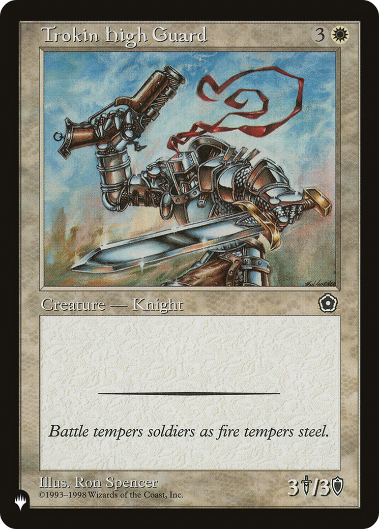 Trokin High Guard (LIST-P02-26) - The List