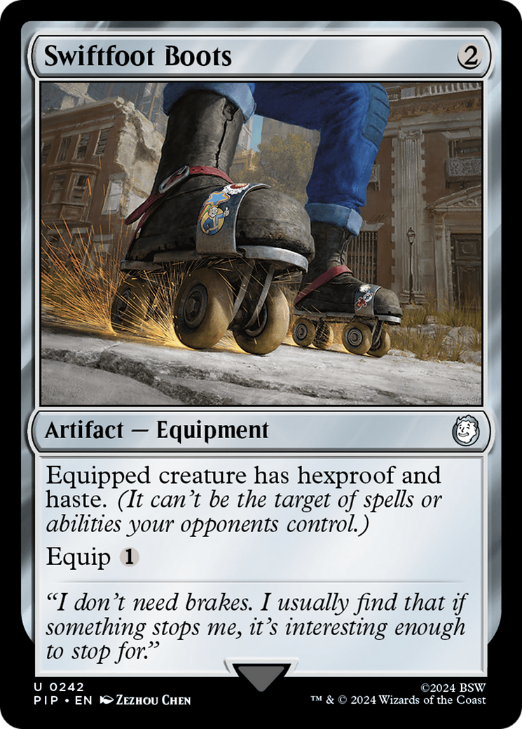 Bottes Swiftfoot (PIP-242) - Fallout Foil