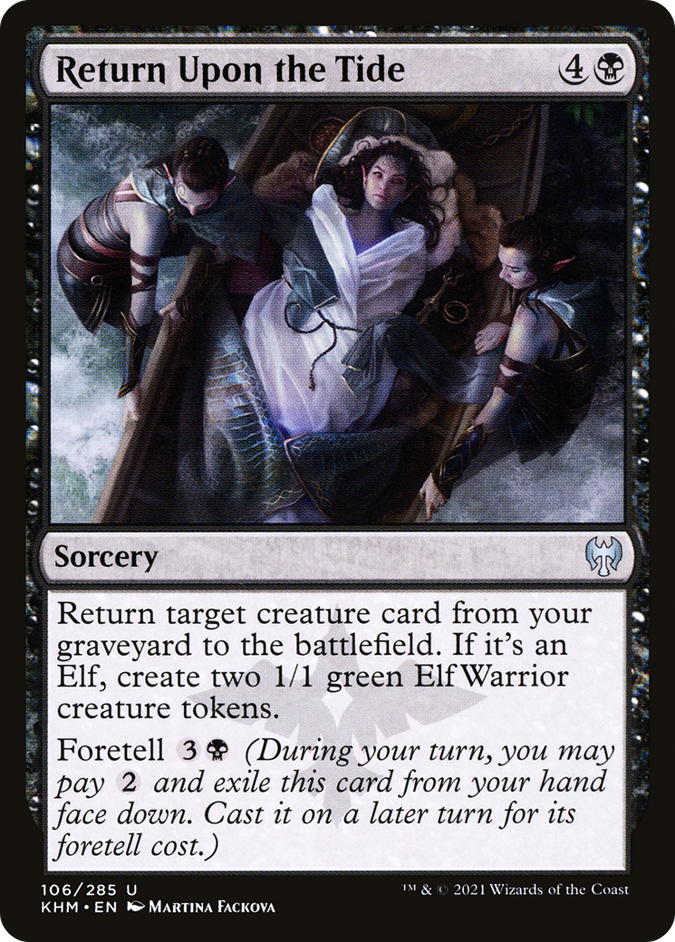Retour sur la marée (KHM-106) - Kaldheim Foil