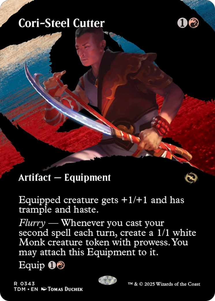 Coupeur Cori-Steel (sans bordure) (TDM-343) - Tarkir : Dragonstorm Foil