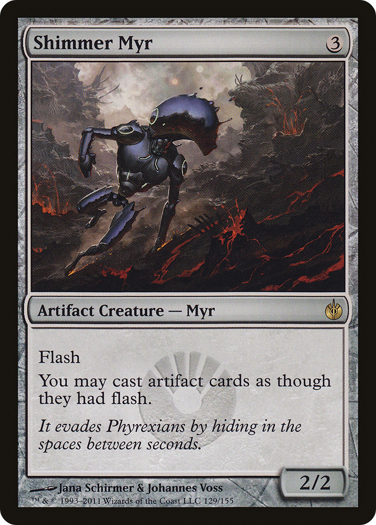 Shimmer Myr (MBS-129) - Mirrodin Besieged