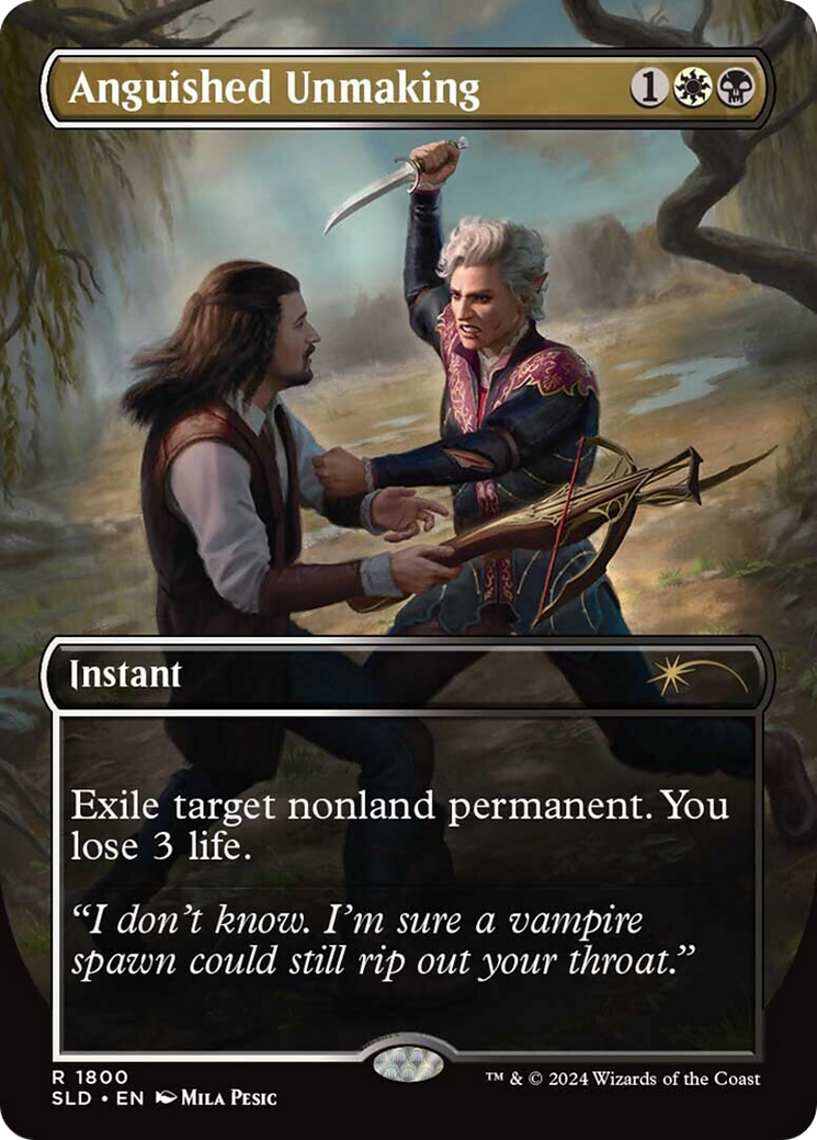 Anguished Unmaking (SLD-1800) - Largage du repaire secret (sans bordure)
