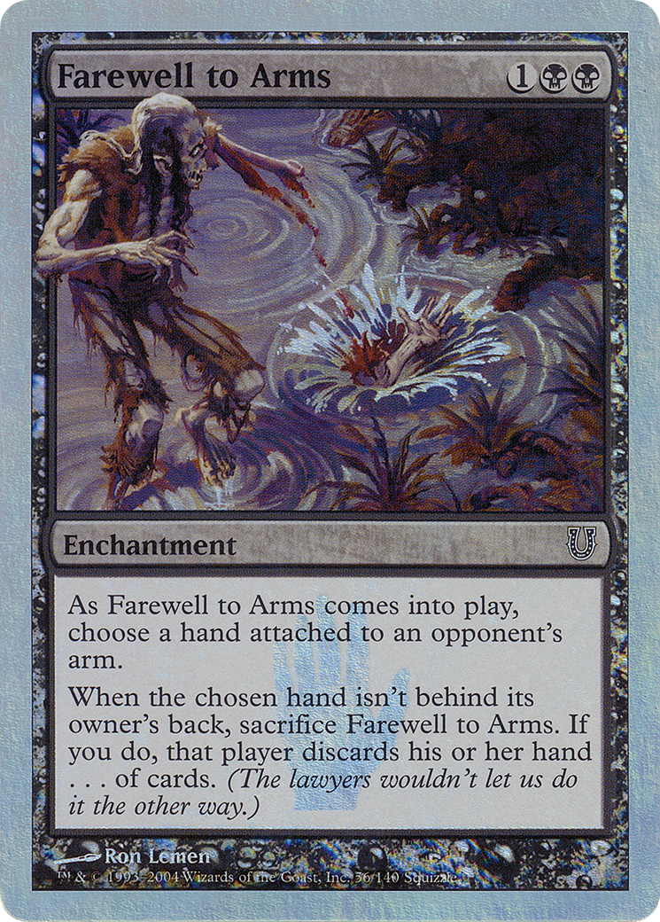 L'Adieu aux Armes (UNH-56★) - Unhinged Foil