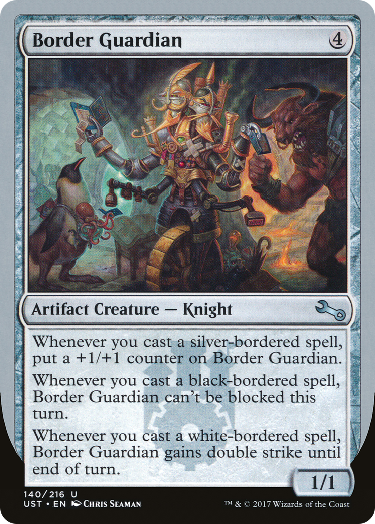 Border Guardian (UST-140) - Feuille instable