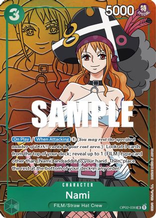 Nami (Art alternatif) (OP02-036) - Paramount War Foil