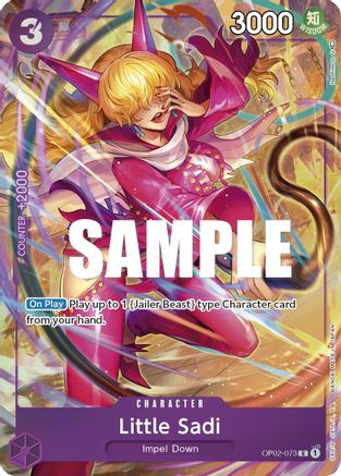 Little Sadi (Art alternatif) (OP02-073) - Paramount War Foil