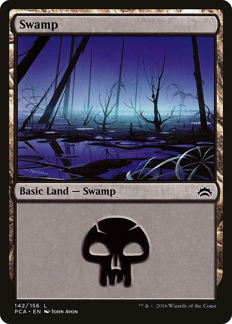 Swamp (142) (PCA-142) - Planechase Anthology