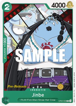 Jinbe (OP02-033) - Cartes de pré-lancement Paramount War