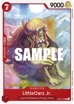 LittleOars Jr. (OP02-020) - Cartes de pré-lancement Paramount War