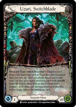 Uzuri, Switchblade (OUT001) - Outsiders