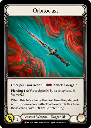 Orbitoclast (OUT007) - Feuille froide Outsiders