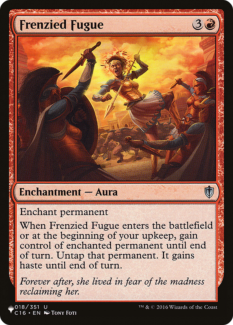 Frenzied Fugue (LIST-018/351) - The List