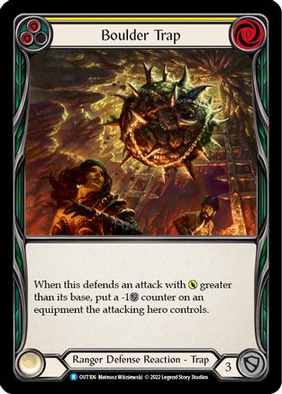 Piège à rochers (jaune) (OUT106) - Outsiders