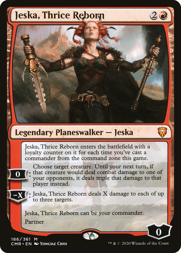 Jeska, trois fois réincarnée (CMR-186) - Commander Legends Foil