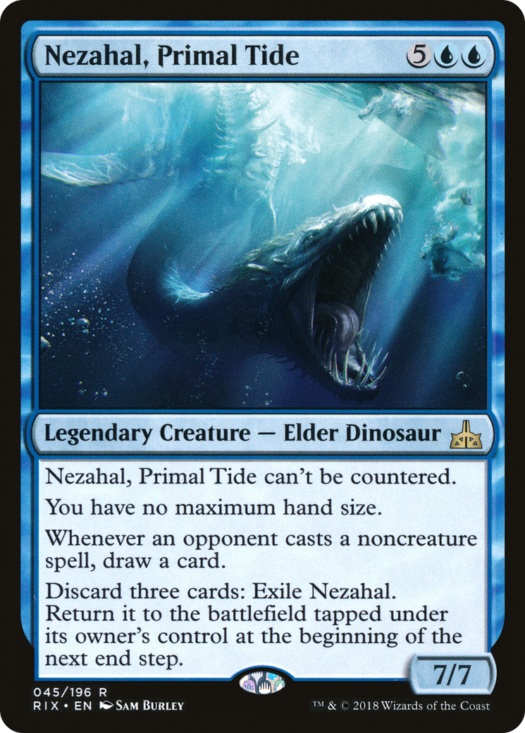 Nezahal, Marée primordiale (RIX-045) - Les rivaux d'Ixalan