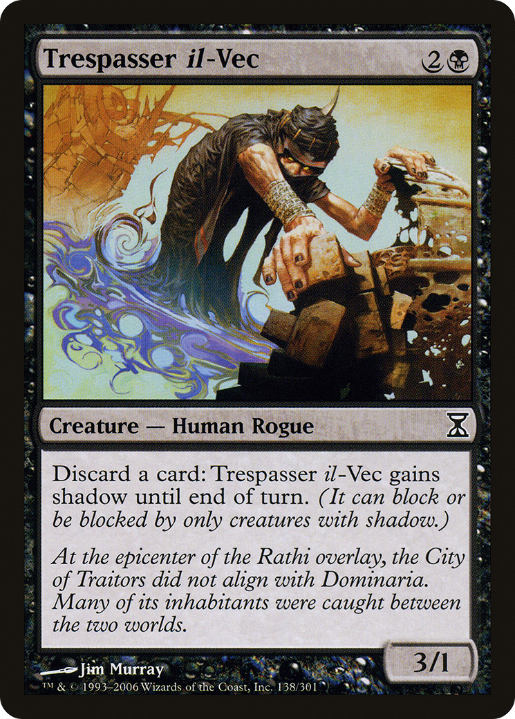 Trespasser il-Vec (TSP-138) - Spirale temporelle