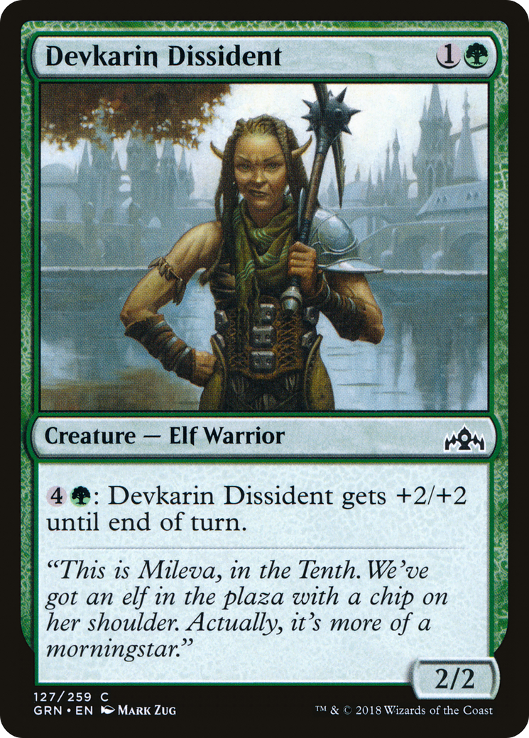Devkarin Dissident (GRN-127) - Guildes de Ravnica Foil
