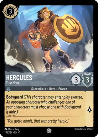 Hercule - Véritable Héros (181/204) - Le Premier Chapitre Cold Foil
