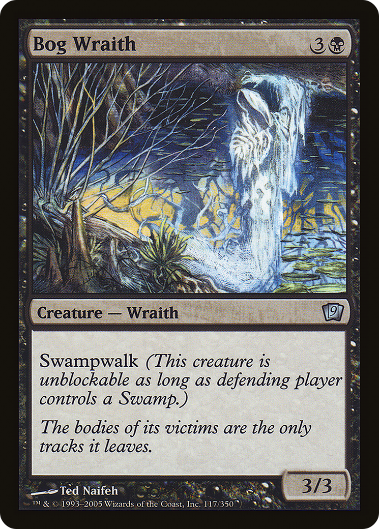 Bog Wraith (9ED-117★) - Ninth Edition Foil