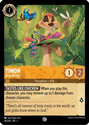 Timon - Grub Rustler (24/204) - Le premier chapitre