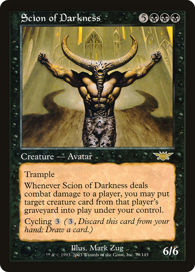 Scion des Ténèbres (LGN-079) - Legions Foil