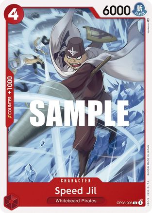 Speed Jil (OP03-006) - Piliers de force