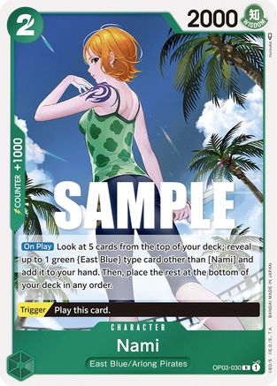 Nami (030) (OP03-030) - Les Piliers de la Force