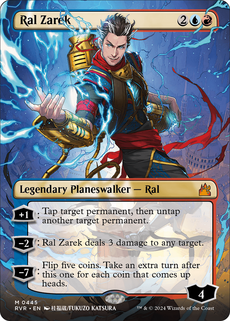 Ral Zarek (RVR-445) - Ravnica Remastered (sans bordure) Foil