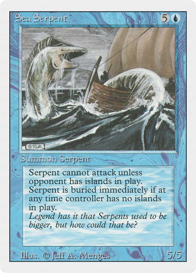 Serpent de mer (3ED-078) - Édition révisée