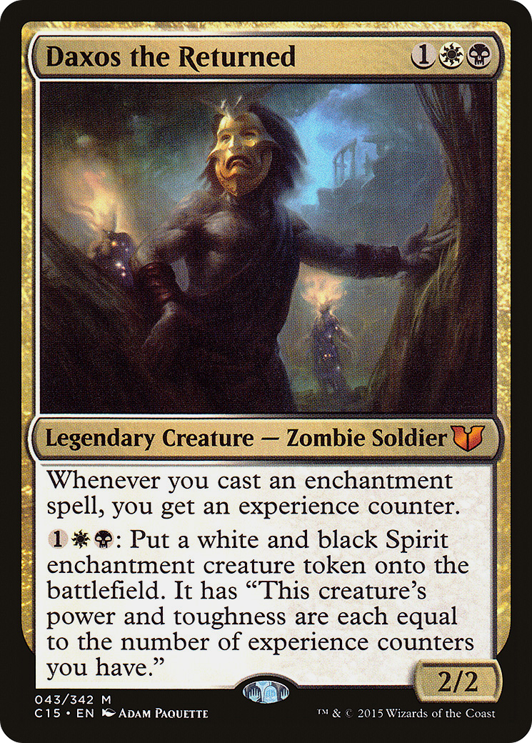 Daxos le Revenant (C15-043) - Commandant 2015