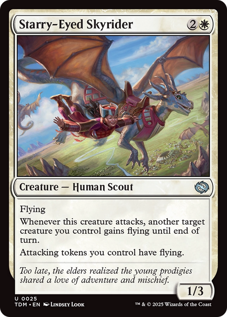Cavalier céleste aux yeux étoilés (TDM-025) - Tarkir : Tempête de dragons