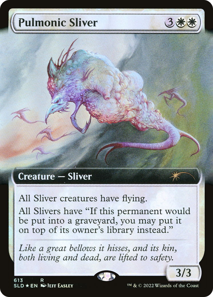 Pulmonic Sliver (SLD-613) - Secret Lair Drop : (Extended Art) Foil