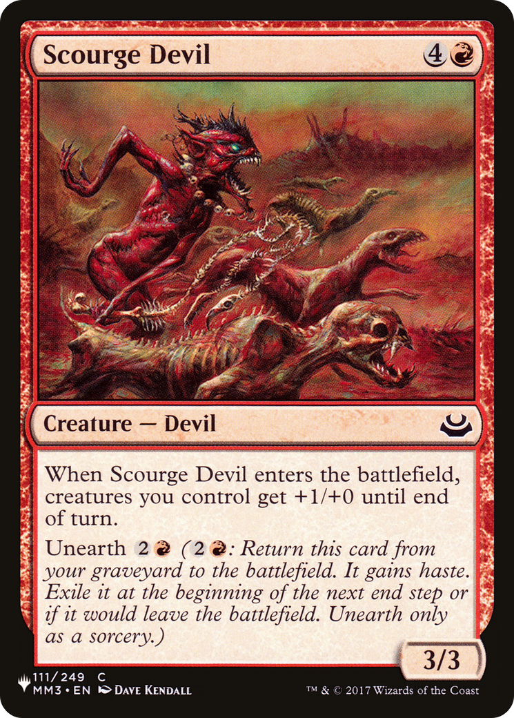 Scourge Devil (LIST-MM3-111) - The List