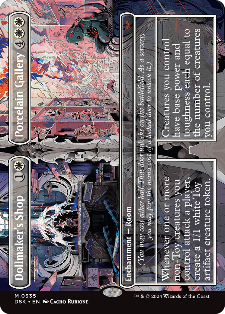 Atelier du fabricant de poupées // Galerie de porcelaine (DSK-335) - Duskmourn : La Maison de l'Horreur (sans bordure)