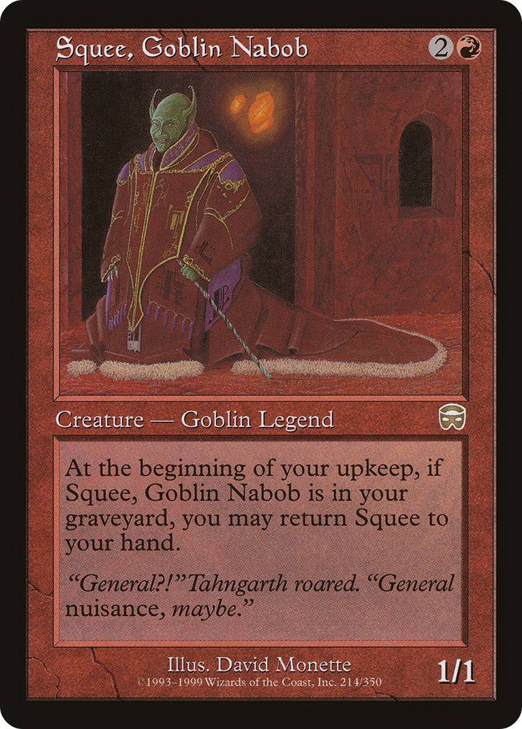 Squee, Nabab Gobelin (MMQ-214) - Mercadian Masques