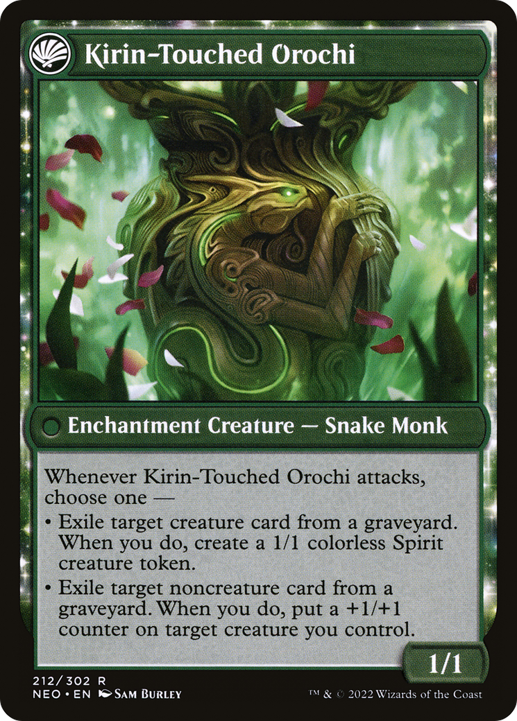 Teachings of the Kirin (NEO-212) - Kamigawa: Neon Dynasty: (fandfc, enchantment) Foil