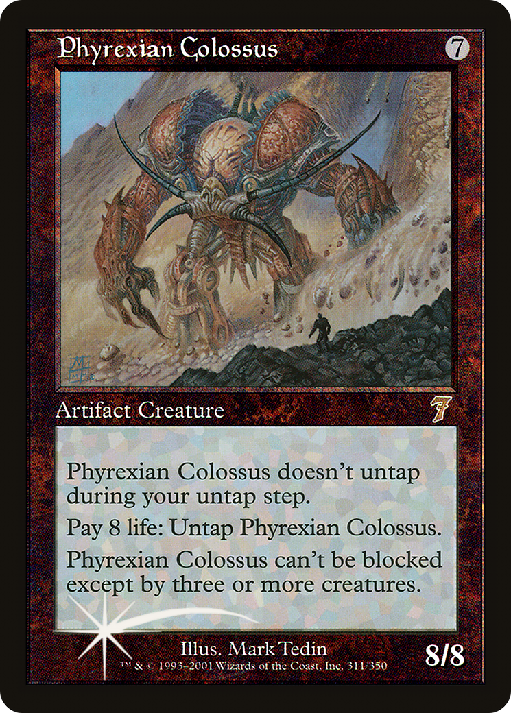 Phyrexian Colossus (7ED-311★) - Seventh Edition Foil