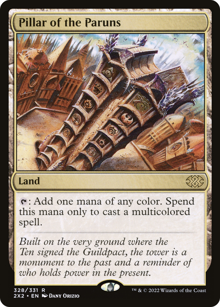 Pilier des Paruns (2X2-328) - Double Masters 2022 Fleuret