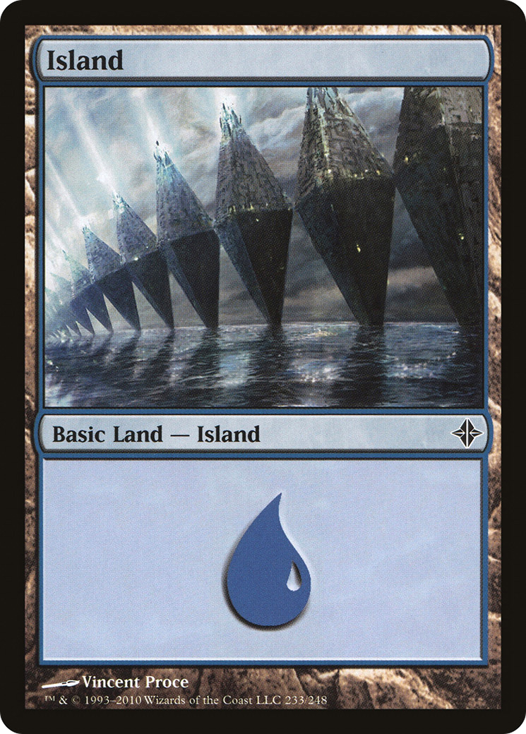 Island (233) (ROE-233) - Rise of the Eldrazi