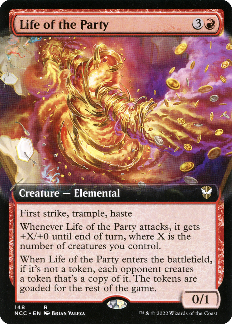 Life of the Party (Extended Art) (NCC-148) - New Capenna Commander: (Extended Art)