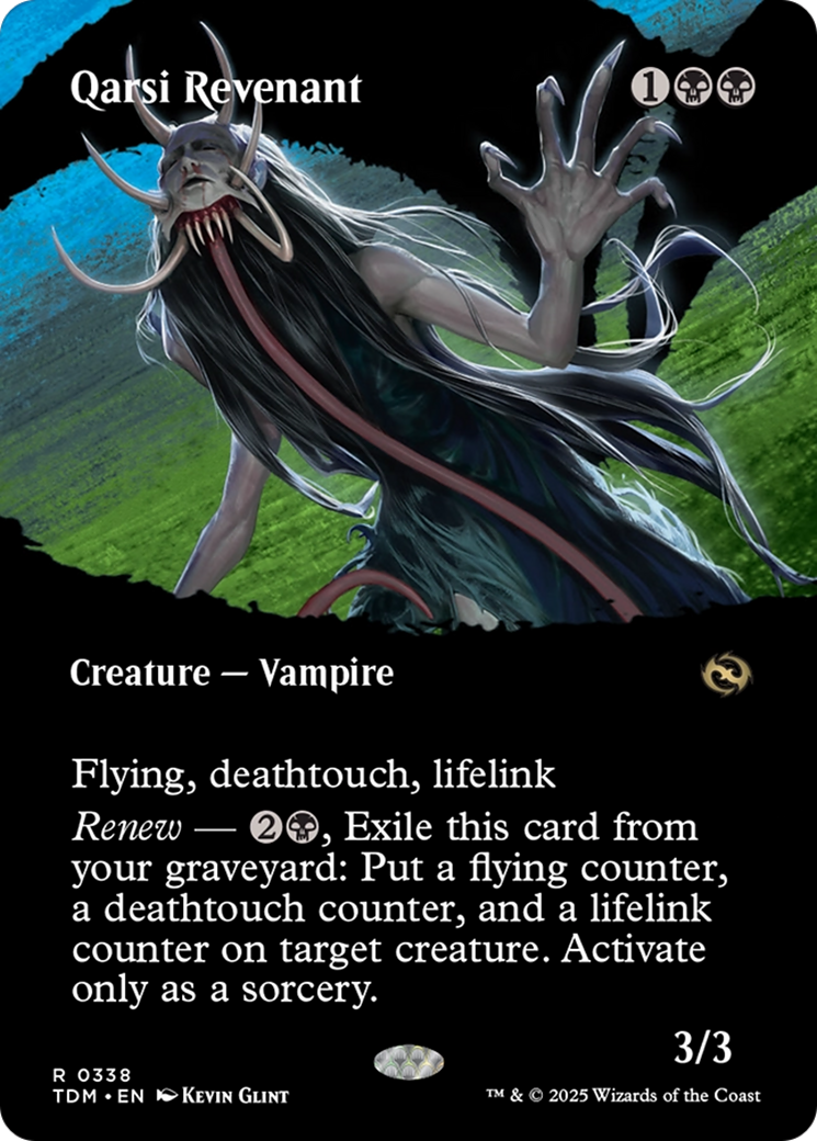 Qarsi Revenant (Sans Frontières) (TDM-338) - Tarkir : Dragonstorm Foil
