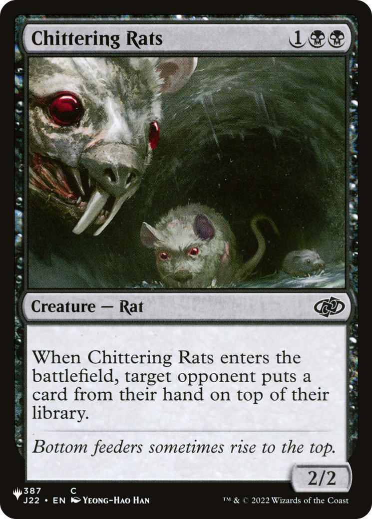 Chittering Rats (LIST-387/051) - The List