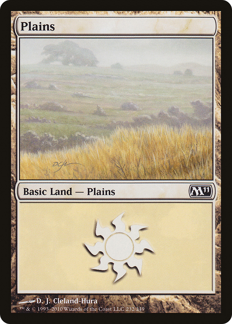 Plains (232) (M11-232) - Magic 2011