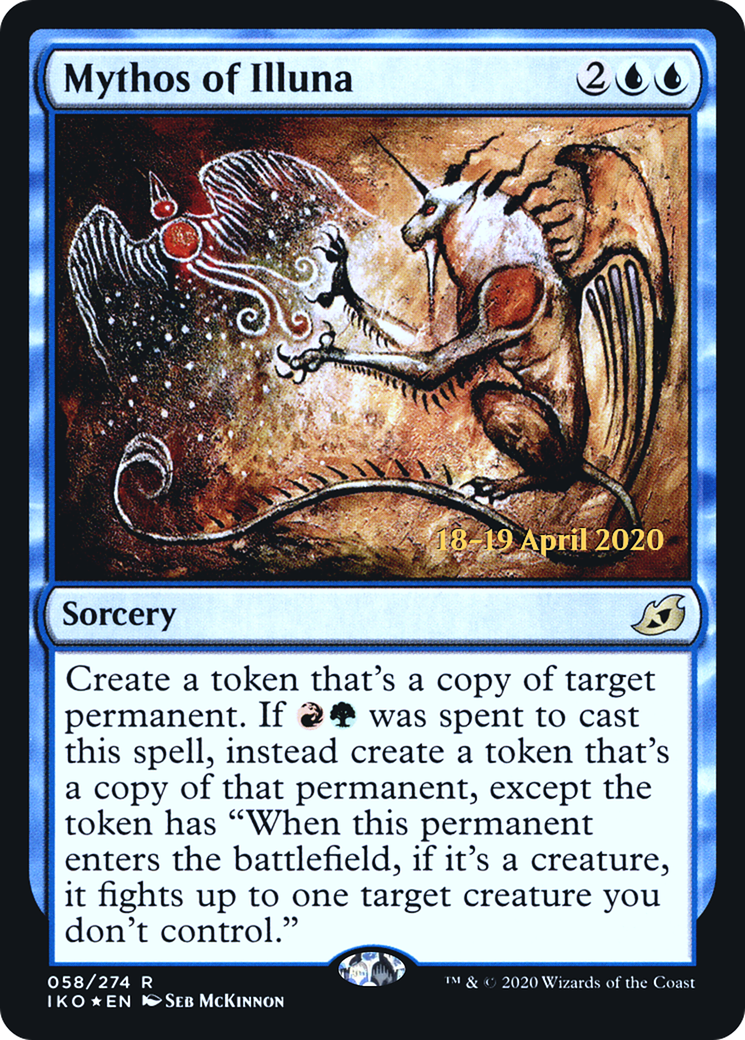 Mythe d'Illuna (PRE-58S) - Ikoria : Lair of Behemoths Promos Foil